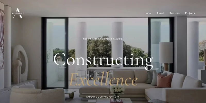 Alliance Living website